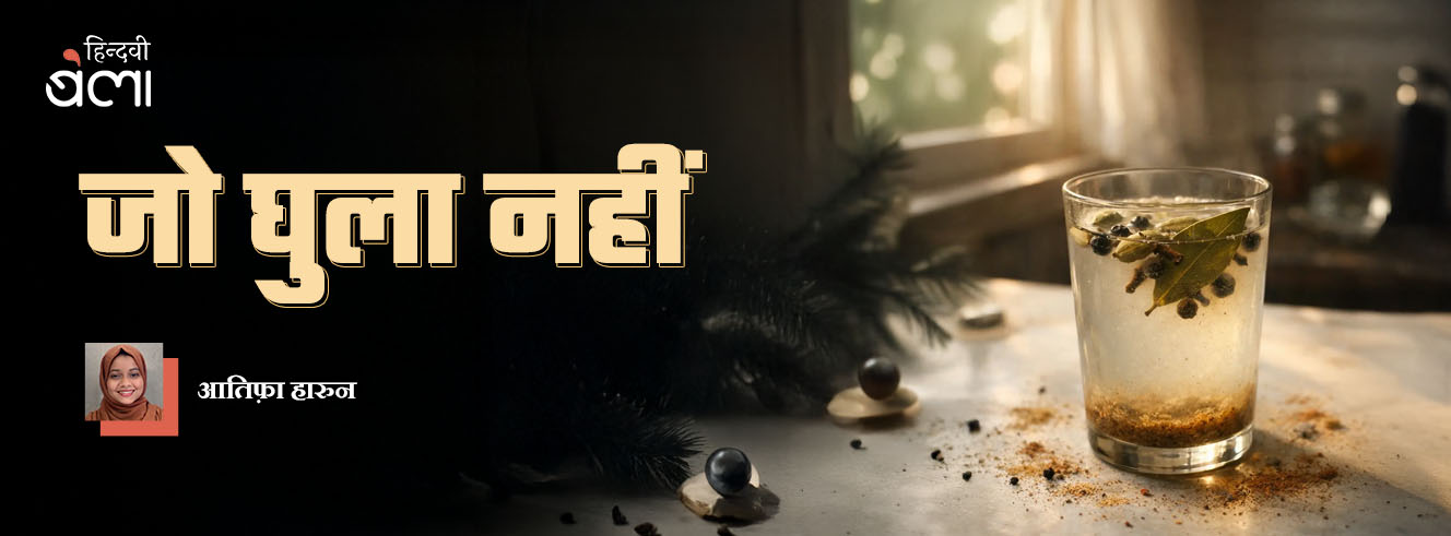 जो घुला नहीं