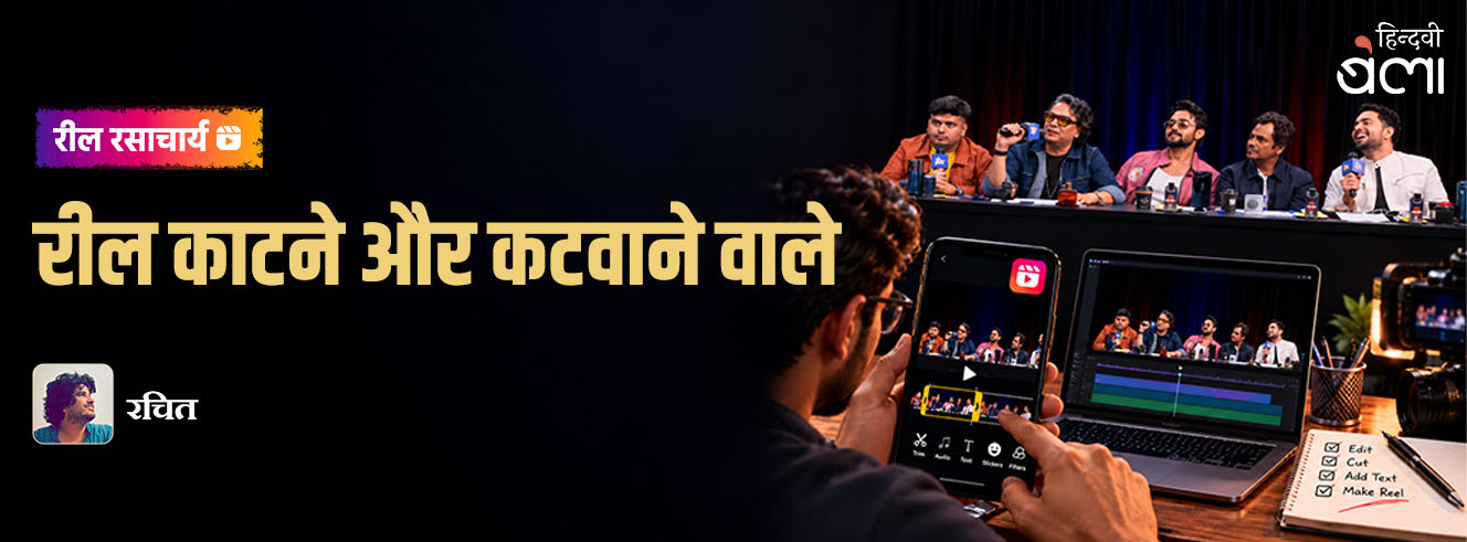 रील रसाचार्य : रील काटने और कटवाने वाले