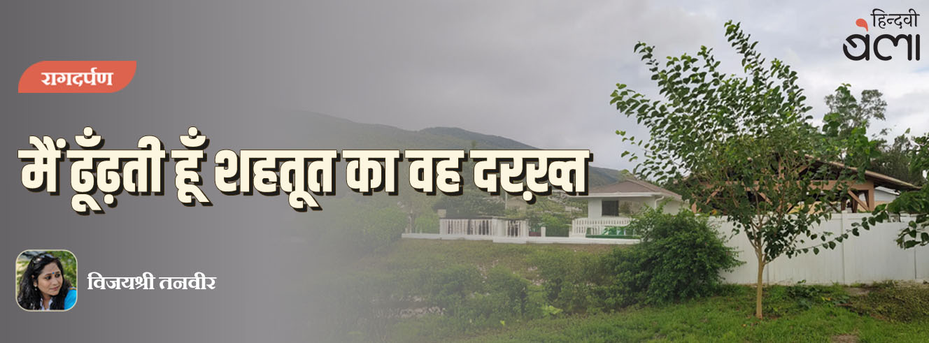रागदर्पण : मैं ढूँढ़ती हूँ शहतूत का वह दरख़्त